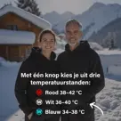 Infrarood Verwarmde Hoodie - Vrouwen