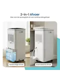 Luchtontvochtiger met App - 20L Per Dag - Wit