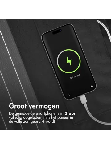 imoshion Opvouwbare Solar Oplader 12W