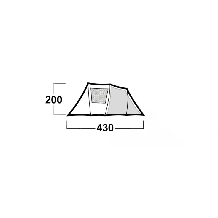 Baul 4 familie tent