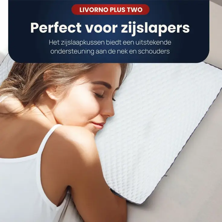 Troonz Zijslaap Hoofdkussen Plus Two