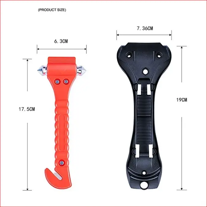 Mexxo lifehammer met gordelmes