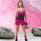 Loeffler fietsshirt Rainbow dames