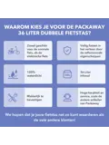 Dubbele Fietstassen 36L