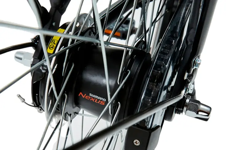 L' Urban BG transport e-bike Black Villette