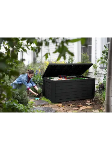Keter Northwood Opbergbox - 630L - Antraciet