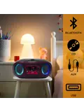 CD speler FM-Radio Bluetooth Lichteffecten