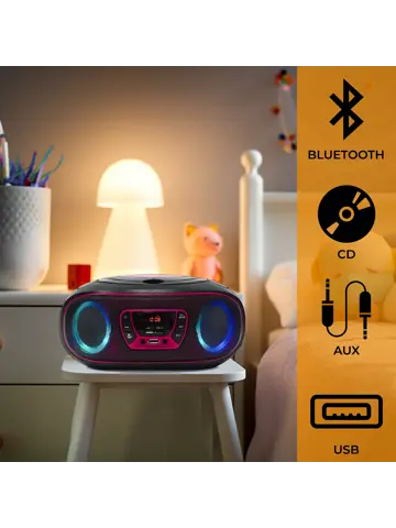 TCL212BTP FM-Radio incl Bluetooth Boombox