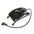 Voetpomp met dubbele cilinder en manometer