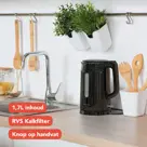 Waterkoker – 1,7L – Zwart