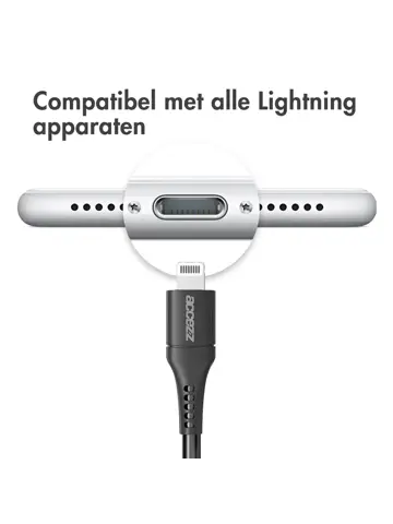 Lightning naar USB-C kabel 1 meter