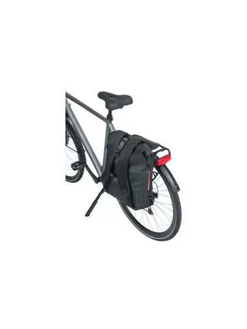 Basil rugtas SoHo Nordlight night zwart 17L