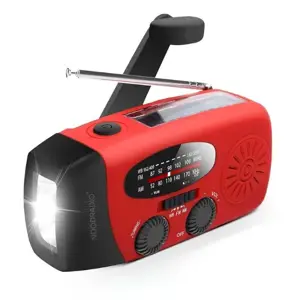 Multifunctionele Noodradio Solar Opwindbaar