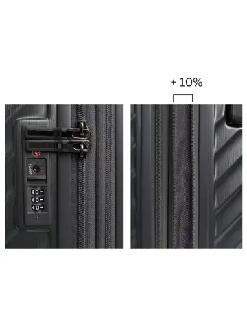 Trunk Grote harde koffer 126 liter