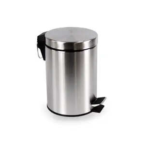Pedaalemmer 3L – RVS Afvalbak