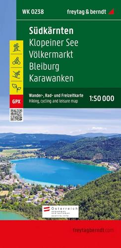 Wandelkaart WK0238 Süd Kärnten