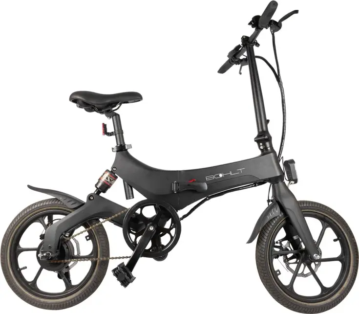 Elektrische vouwfiets - X160 - 16 inch - Zwart