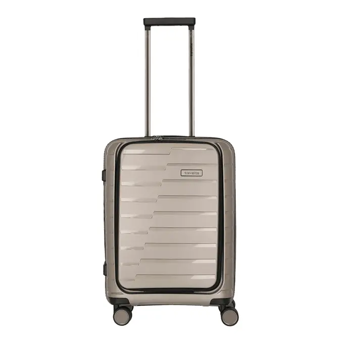 Travelite 4 wiel trolley s front-pocket