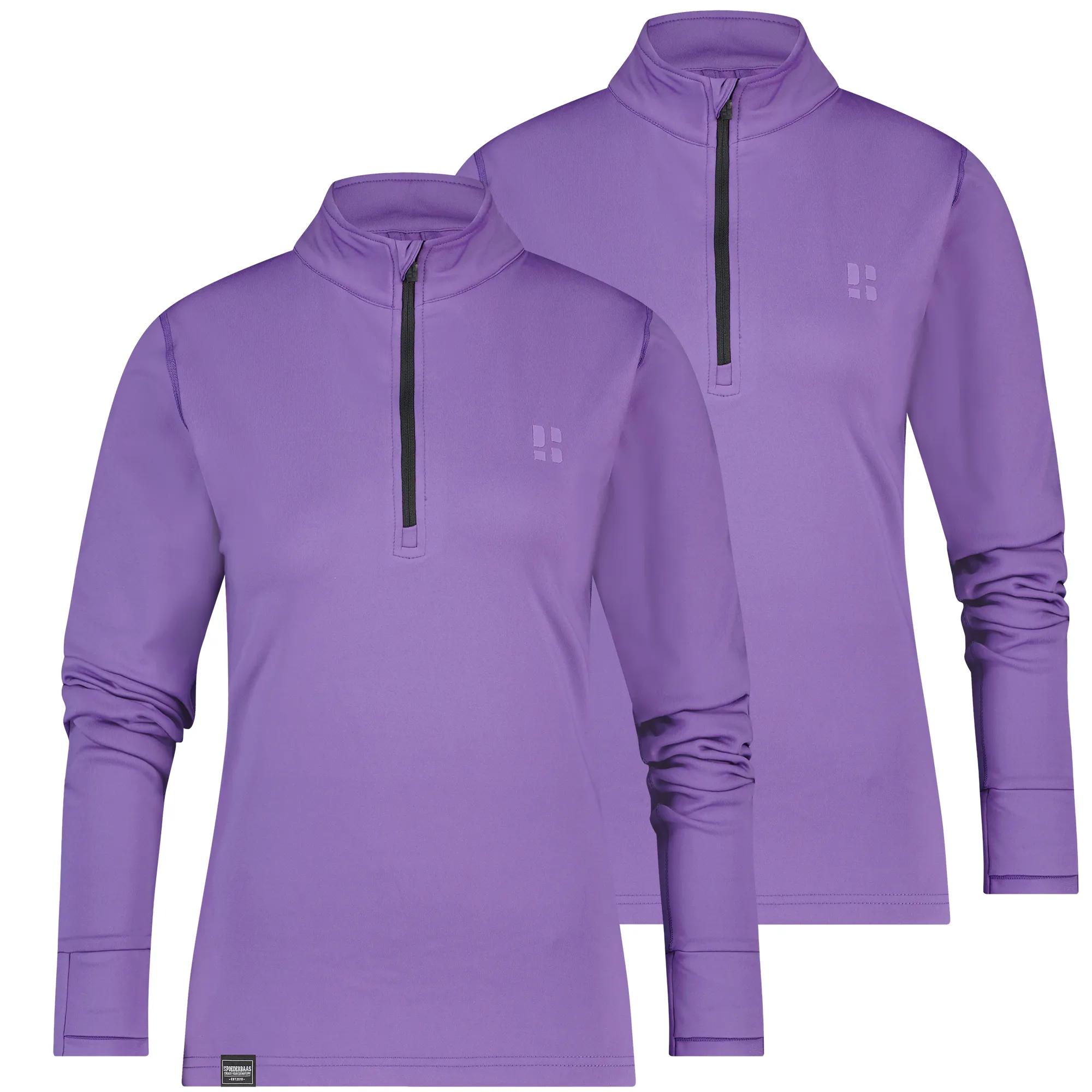 Poederbaas  Arctic Skipully Dames   2 Pack  Paars