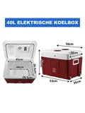 Elektrische Koelbox – 40L – 12V/230V