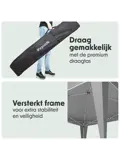 Partytent Plus – 3x3 m – Grijs