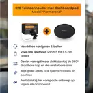 Telefoonhouder Auto voor Raam + Dashboardpad