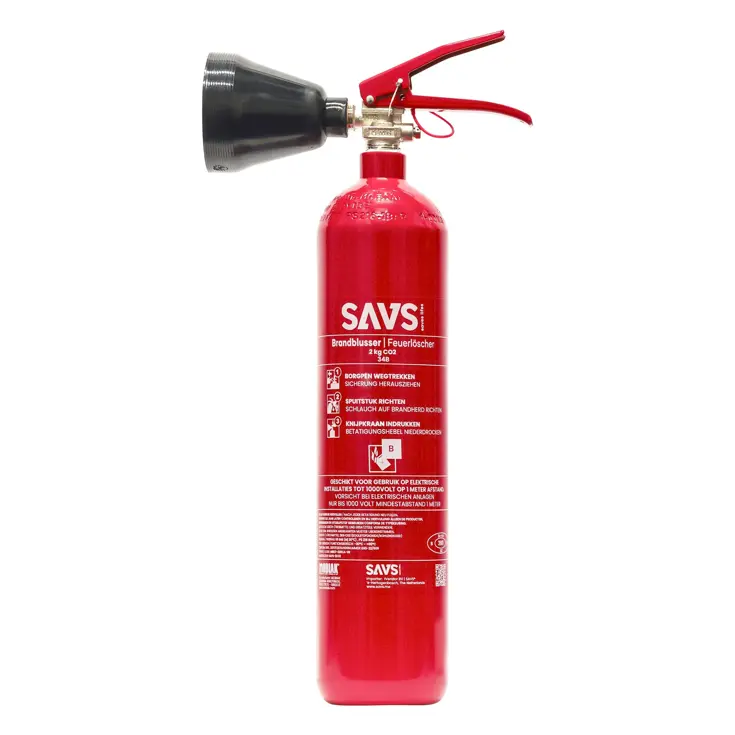 Brandblusser CO2 2 kg