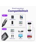 Ease USB-C naar HDMI 4K@60Hz Adapter