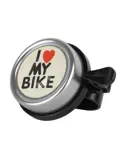 Fietsbel “I Love My Bike” met helder geluid