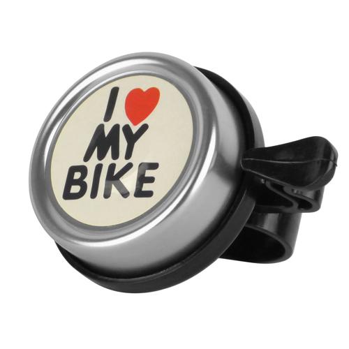 Fietsbel “I Love My Bike” met helder geluid
