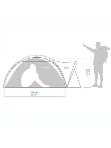 Crua Duo Maxx Combo + Culla Maxx Cocoon 3p