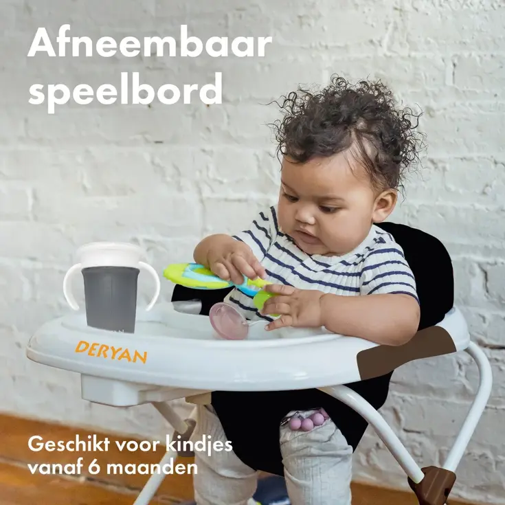 Luxe 4-in-1 Loopstoel - Inklapbaar - Met speelset