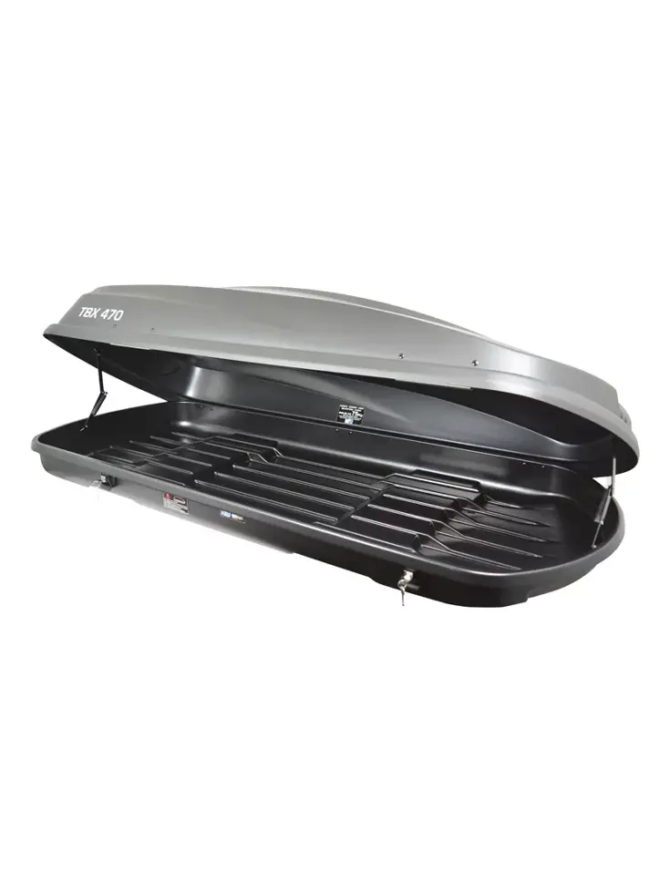 Twinnyload Dakkoffer TBX 470 Liter Mat-Antraciet