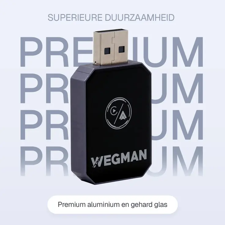 Wegman CarPlay & Android Auto Dongle 2 in 1