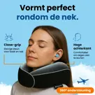 Nekkussen - Reiskussen Set - Zwart - PurelyGoods