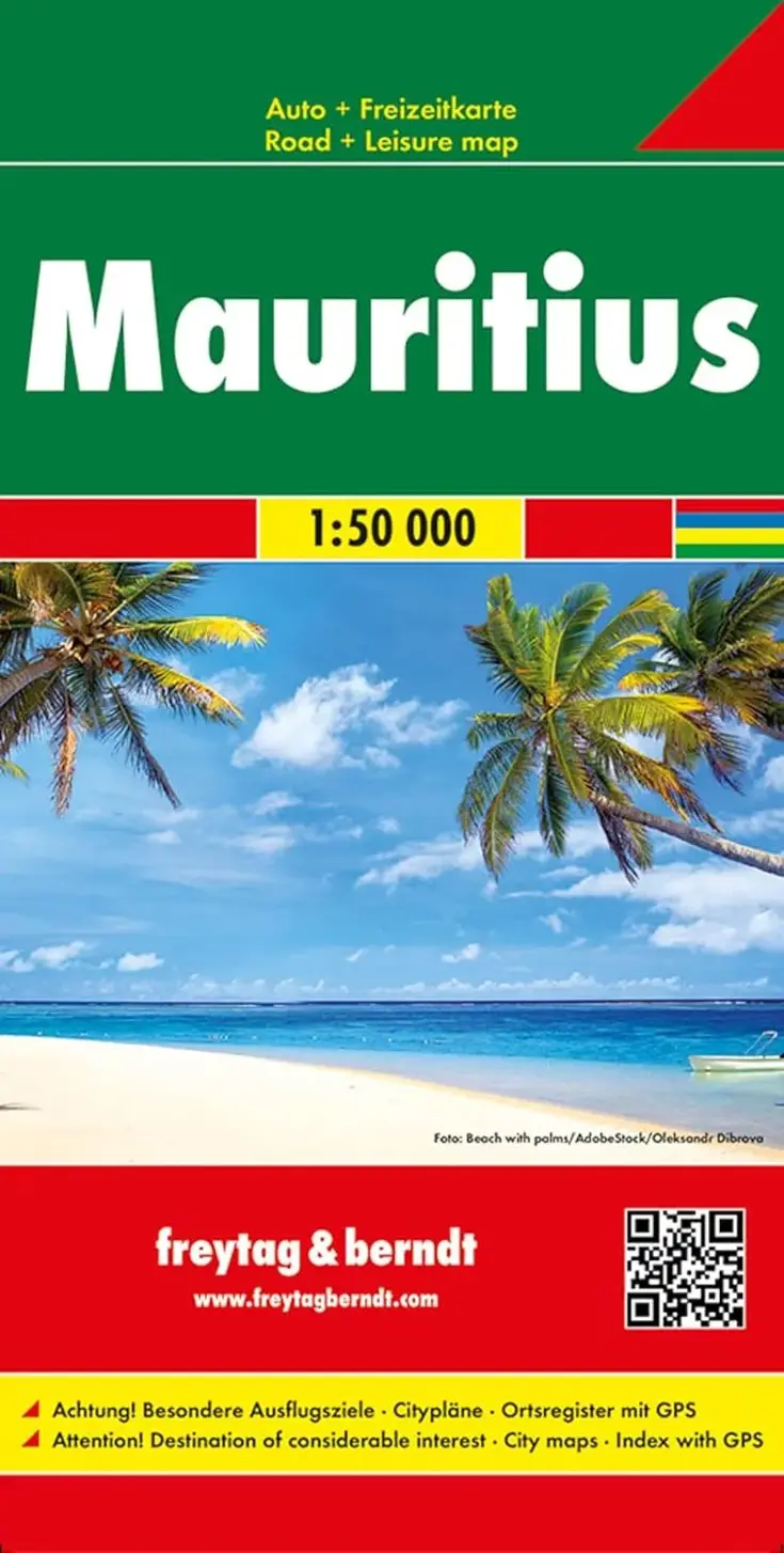 Wegenkaart Mauritius - Rodrigues