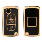 Dutch Shield Sleutelhoesje  Citroën goud D3