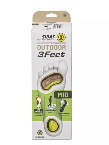 3 Feet Mid - Inlegzolen - SIDAS