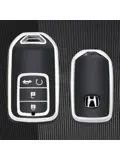 TPU Sleutelhoesje voor Honda zwart A4A