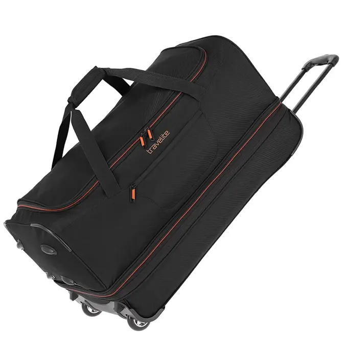 Travelite wheeled duffle 70 expandable black