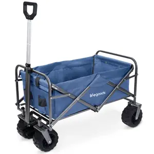 LifeGoods Bolderkar - 80KG - 94L