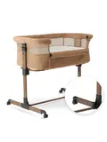 Snoozy Teddy Co Sleeper - Verstelbaar frame