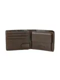 Jim - Leren Billfold portemonnee - Muntgeldvak