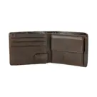 Jim - Leren Billfold portemonnee - Muntgeldvak