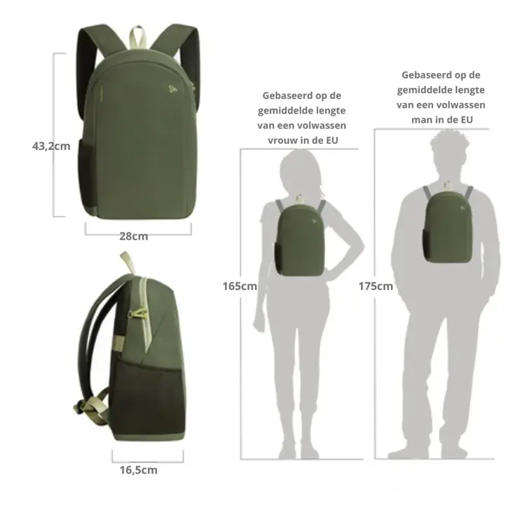 Voyages Anti-diefstal Daypack