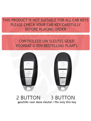 TPU Sleutelhoesje voor Suzuki goud A3A