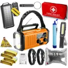 Noodpakket XL met Powerbank-Noodradio-Waterfilter