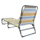 Ligbed - Aluminium 3-Standen Opvouwbaar - Hem