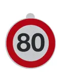 Snelheidssticker 80 - ANWB