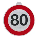 Snelheidssticker 80 - ANWB